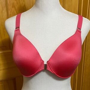 Soma Vibrant Pink Vanishing Back Full Coverage Bra, Size 36B.